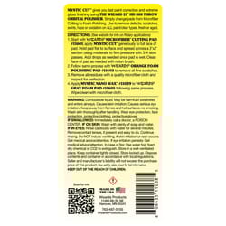 Wizards Mystic Cut Polishing Compound 8 oz
