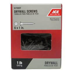 Ace No. 6 wire X 1 in. L Phillips Drywall Screws 1 lb 339 pk