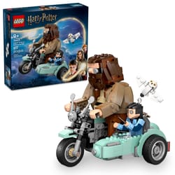 LEGO Harry Potter Hagrid & Harry's Motorcycle Ride Building Toy Multi
