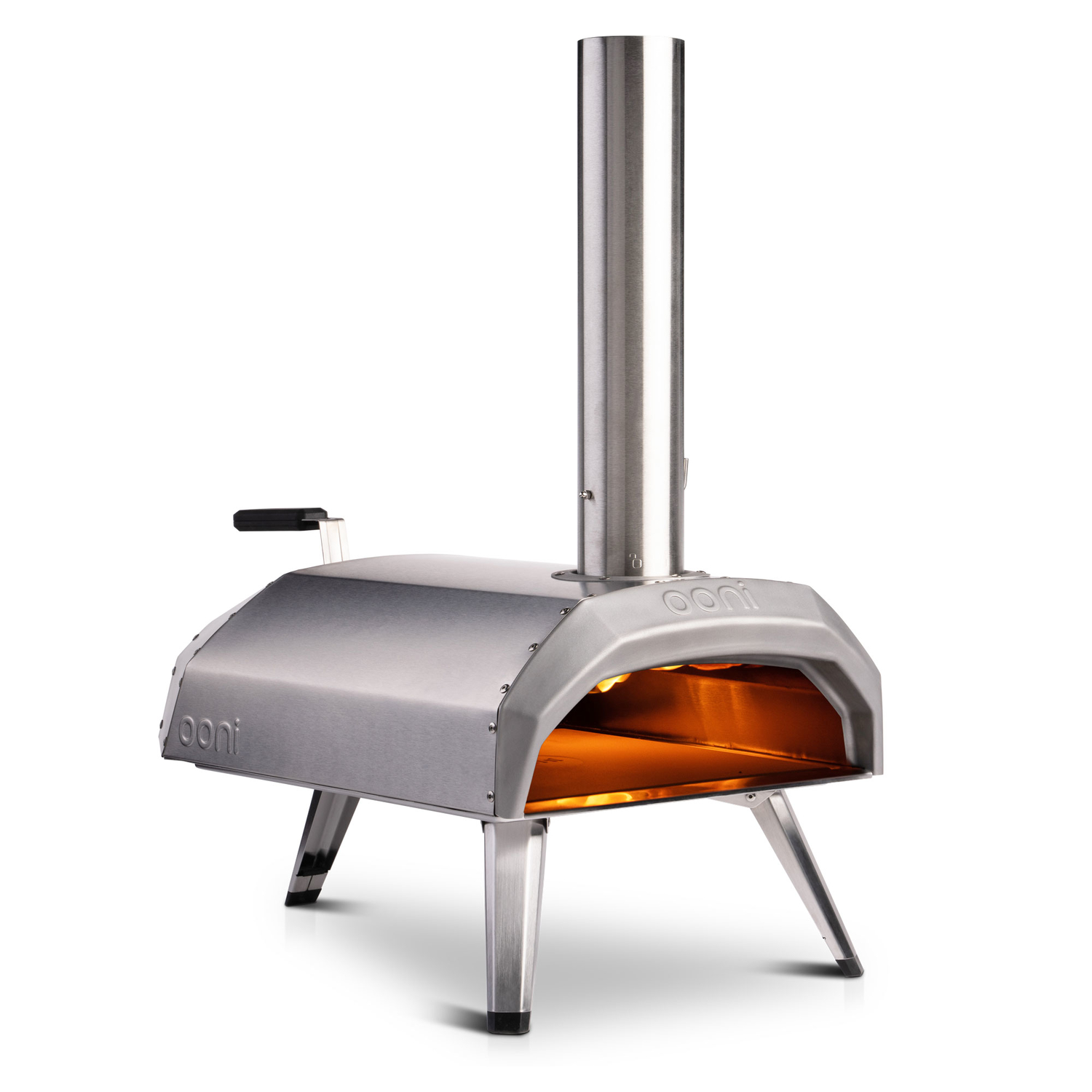Get Cash back on a Ooni Karu 12 in. Charcoal/Wood Chunk Outdoor Pizza Oven Silver
