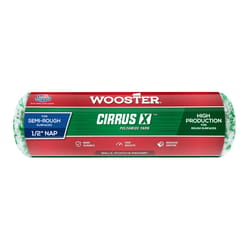 Wooster Cirrus X Polyamide Fabric 9 in. W X 1/2 in. Regular Paint Roller Cover 1 pk