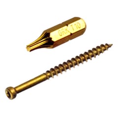 GRK Fasteners UberGrade No. 8 X 2 in. L Star W-Cut Screws 100 pk