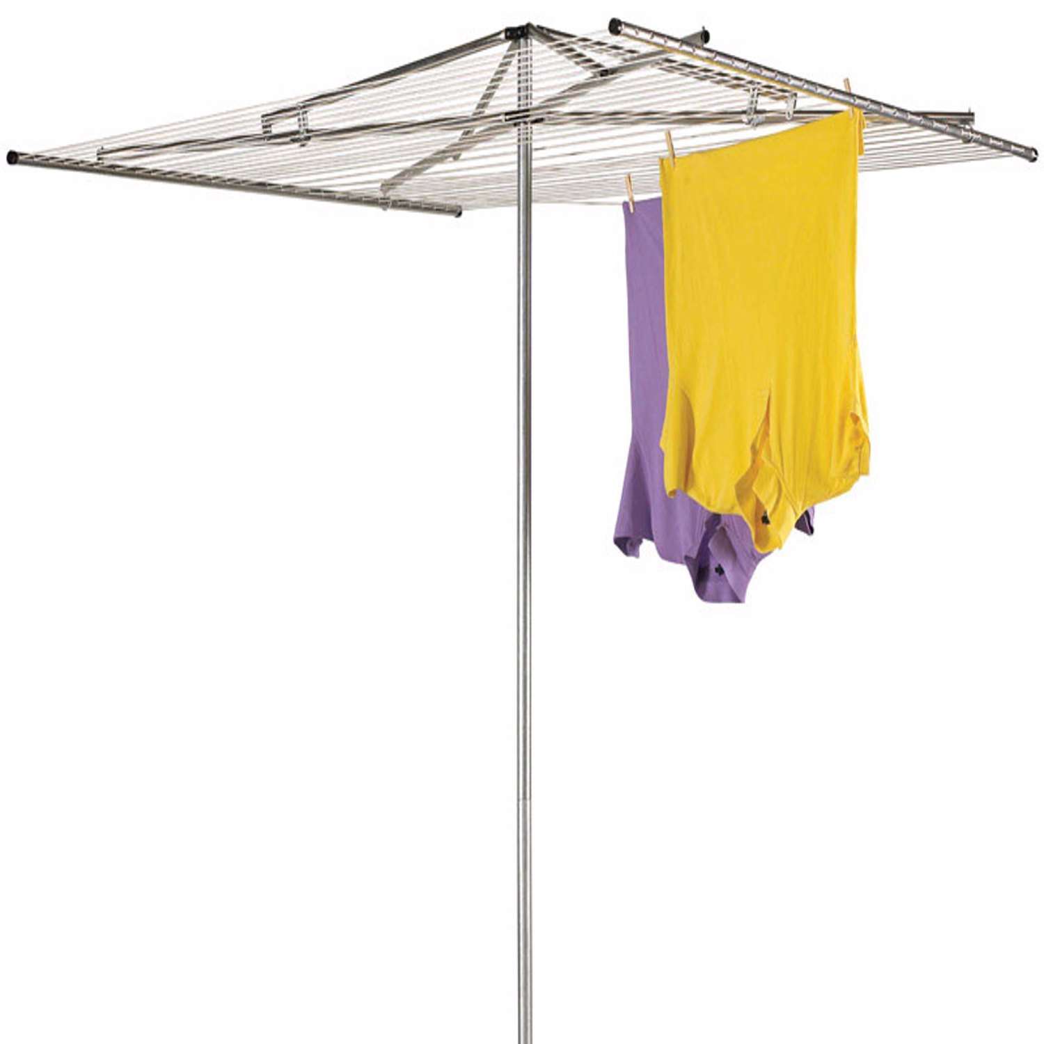Household Essentials 72 in. H X 72 in. W X 62 in. D Steel Clothes ...