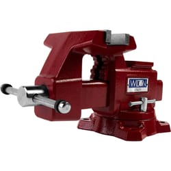 Wilton 5.5 in. Cast Iron Utility Bench Vise 360 deg Swivel Base