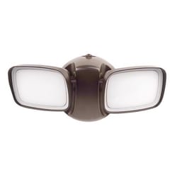 Feit LED Dusk to Dawn Hardwired LED Bronze Security Floodlight