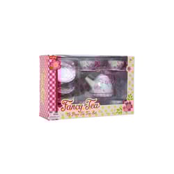 Schylling Fancy Tin Tea Set Multicolored 15 pc