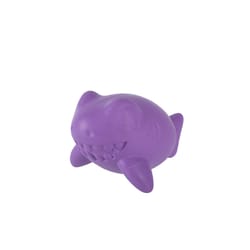 Pet Shop by Fringe Studio Purple Rubber Catch Ya Later Dog Toy 1 pk