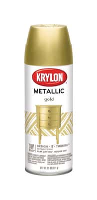 Krylon Brilliant Gold Metallic Spray Paint 12 Oz Ace Hardware