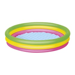 Bestway H2OGO 56 gal Round Inflatable Pool 12 in. H X 60 in. D