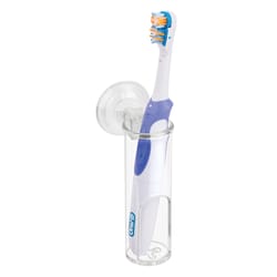 iDesign Clear Plastic Caddy/Razor/Toothbrush Holder