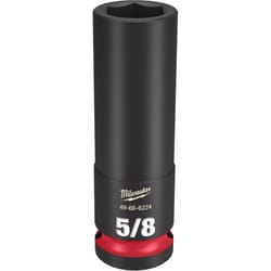 Milwaukee Shockwave 5/8 in. X 1/2 in. drive SAE 6 Point Deep Impact Socket 1 pc