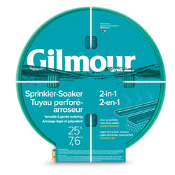 Gilmour 5/8 in. D X 25 ft. L Sprinkler/Soaker Hose