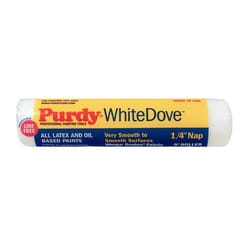 Purdy White Dove Woven Fabric 9 in. W X 1/4 in. Paint Roller Cover 1 pk