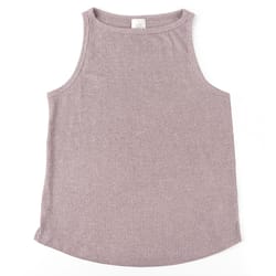 Hello Mello CuddleBlend XL Sleeveless Women's Boat Neck Pink Tank Top