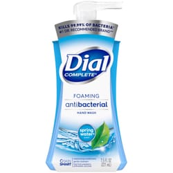 Dial Complete Spring Water Scent Antibacterial Foam Hand Soap 7.5 oz