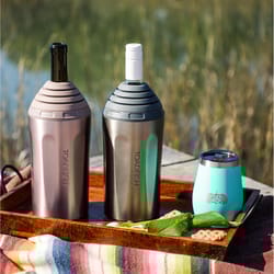 Toadfish Teal Stainless Steel Flexlock Wine Chiller
