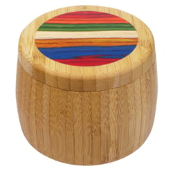 Totally Bamboo Baltique 8 oz Multicolored Salt Box 1 pk