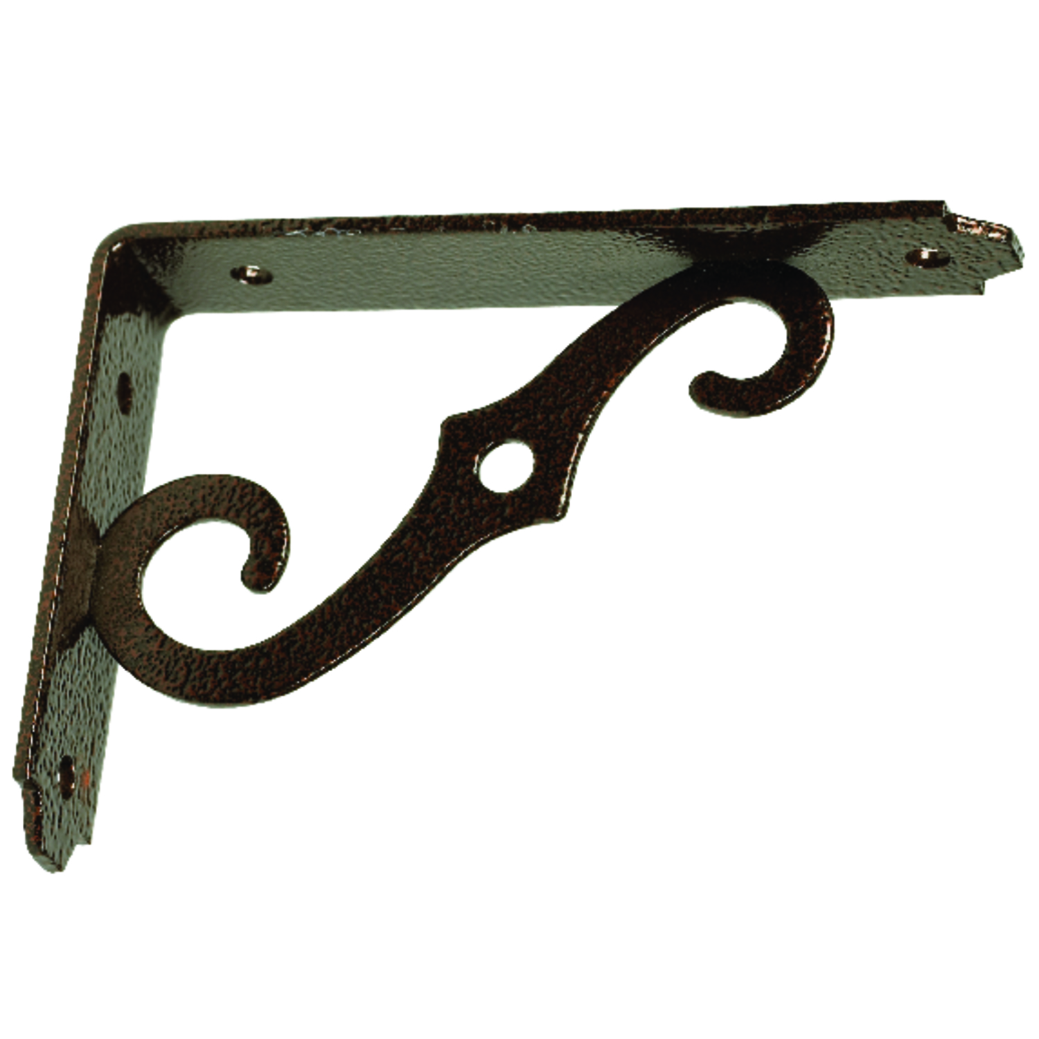 Hampton Brown Steel Shelf Support 12 Ga. 5 in. L 80 lb - Ace Hardware