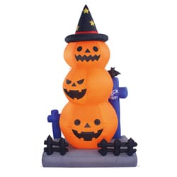 Celebrations 6 ft. Prelit Pumkins Inflatable