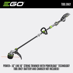 EGO Power+ Line IQ with Powerload ST1620T 16 in. 56 V Battery String Trimmer Tool Only W/ TELESCOPIC SHAFT