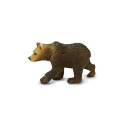 Safari Ltd. Wild Safari Grizzly Bear Cub Toy Brown