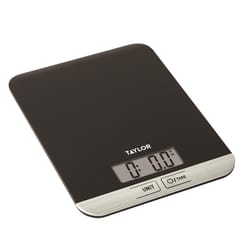 Taylor Black Digital Kitchen Scale 11 lb