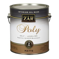 ZAR Antique Flat Clear Oil-Based Fast-Drying Polyurethane 1 gal