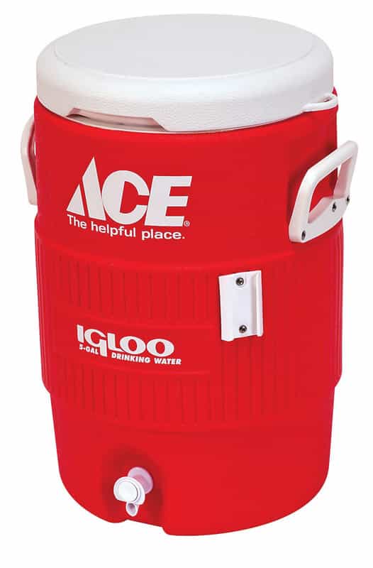 Igloo Ace Water Cooler 5 gal. Red Ace Hardware