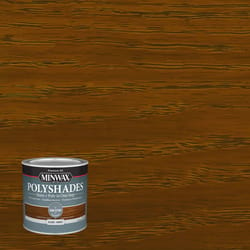 Minwax PolyShades Semi-Transparent Gloss Honey Oil-Based Stain/Polyurethane Finish 1/2 pt