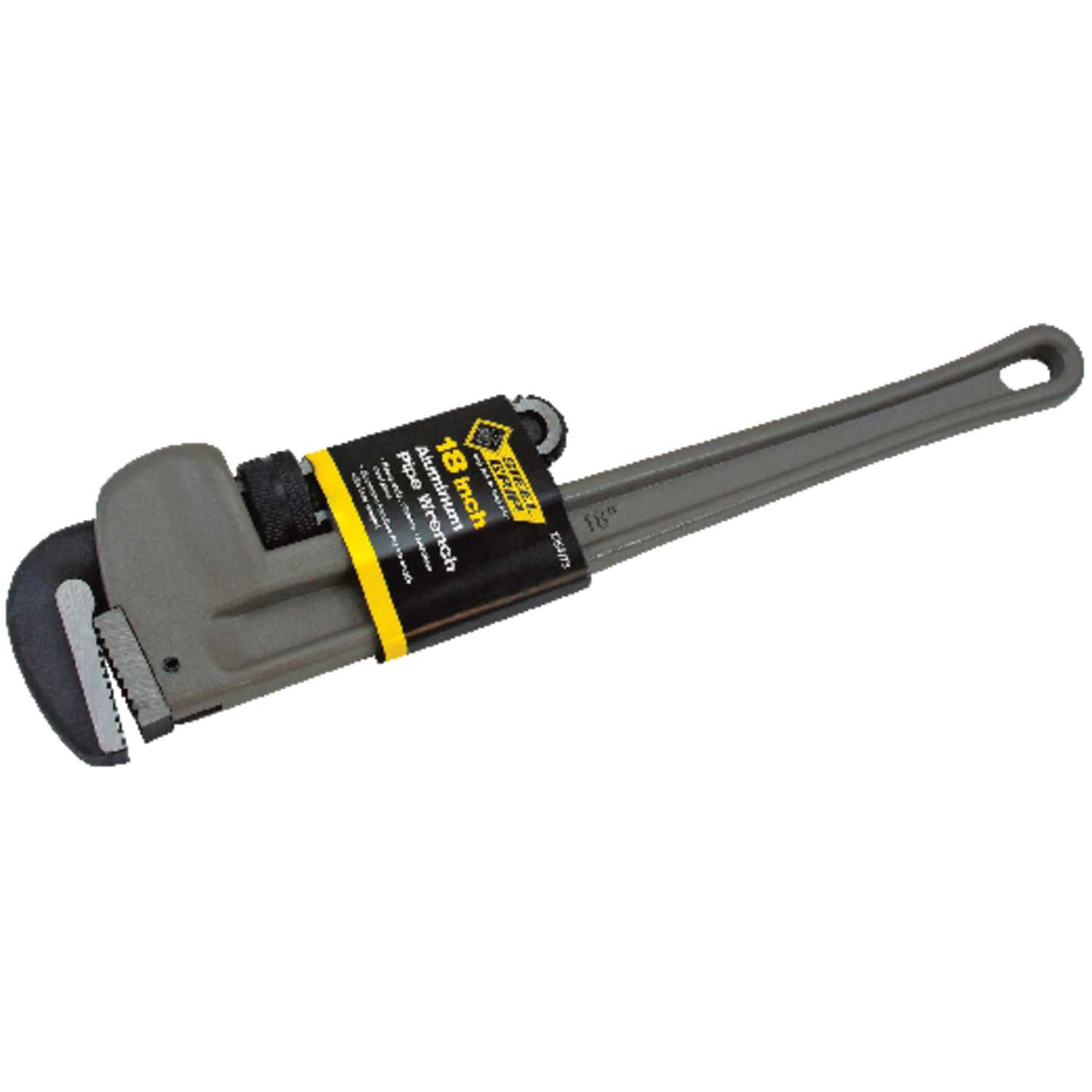 Steel Grip Pipe Wrench 18 in. Aluminum 1 pc. Ace Hardware