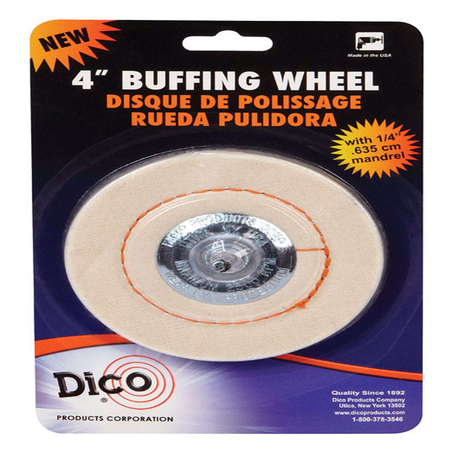 Dico Products Dico 4 in. Buffing Wheel Ace Hardware