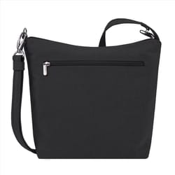 Travelon Medium Polyester Black Crossbody Bag