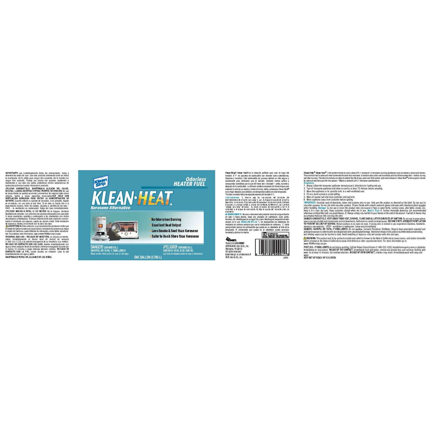 Klean Strip KleanHeat Kerosene Alternative For Heaters/Lamps/Stoves 128 oz. Ace Hardware