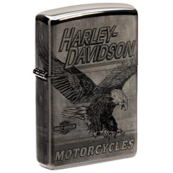 Zippo Silver Harley Davidson Lighter 2 oz 1 pk