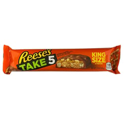 Hershey's Reese's Take 5 Caramel, Chocolate, Pretzels, Peanut Butter and Peanut Candy Bar 2.25 o