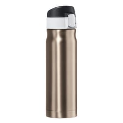 OGGI 17 oz Champagne BPA Free Caliber Travel Flask