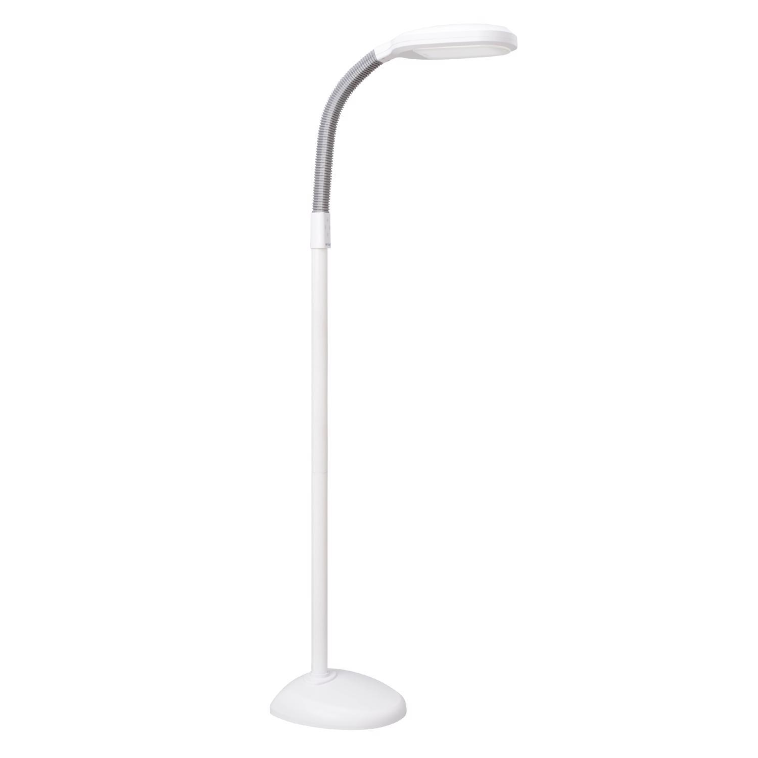 Verilux SmartLight 64 in. White Floor Lamp Sansujyuku sansujyuku.com