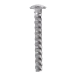 HILLMAN 1/2 in. X 4 in. L Hot Dipped Galvanized Steel Carriage Bolt 25 pk