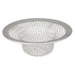 Whedon 2-1/4 in. D Chrome Sink Strainer