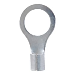 Jandorf 12-10 Ga. Uninsulated Wire Terminal Ring Silver 5 pk