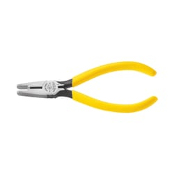 Klein Tools ScotchLok 5.86 in. Plastic/Steel High Leverage Side Cutting/Connector Crimping Pliers