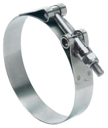 Ideal Tridon 1-5/8 in. 1-7/8 in. 163 Silver Hose Clamp With Tongue Bridge Stainless Steel Band T-Bol