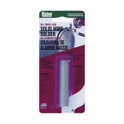 Oatey 1.5 oz Solid Wire Solder 0.75 in. D Tin/Lead 50/50 1 pc