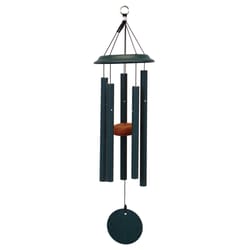 Shenandoah Melodies Green Aluminum 26 in. Wind Chime