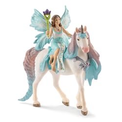 Schleich Bayala Fairy Eyela w/Princess Unicorn Toy Multicolored