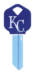 Hillman Kansas City Royals Painted Key House/Office Universal Key Blank 66 KW1 Single