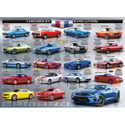 Eurographics Chevrolet The Camaro Evolution Jigsaw Puzzle Multicolored 1000 pc
