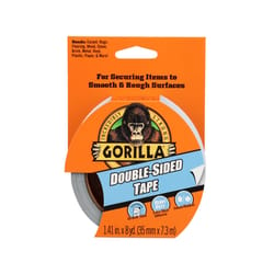 Gorilla 1.41 in. W X 8 yd L Gray Double-Sided Duct Tape