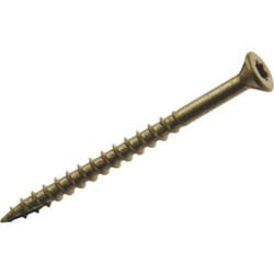 Grip-Rite PrimeGuard Plus No. 10 wire X 3-1/2 in. L Star Flat Head Deck Screws 25 lb