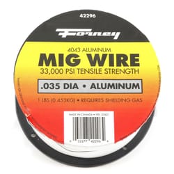 Forney 0.035 in. Aluminum MIG Welding Wire 33000 psi 1 lb